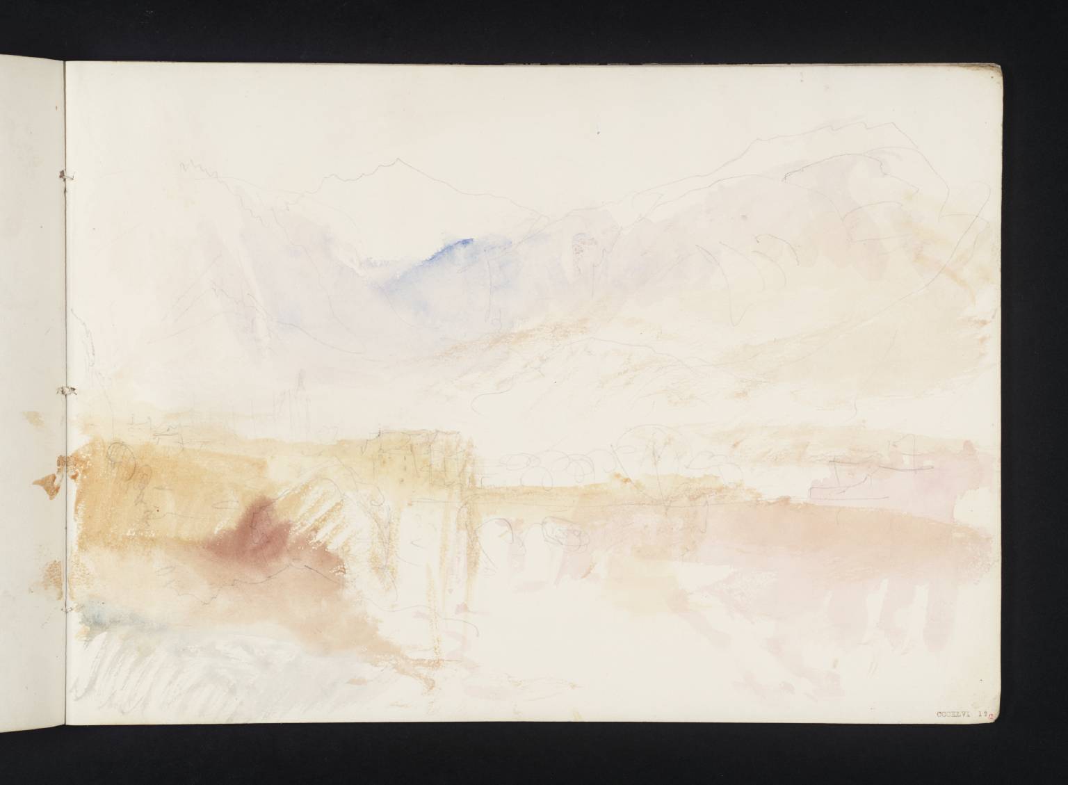 The River Aare and Alps