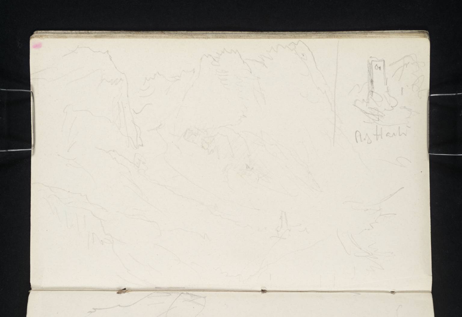 Mountains; Also ?Schloss Hasli [Turner]
