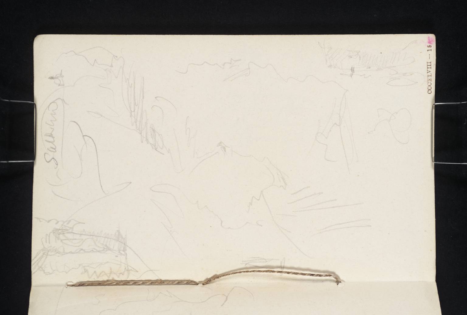 Waterfall; ?Salklin [Turner]