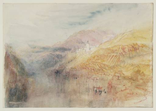 ‘Zwingenberg on the Neckar’, Joseph Mallord William Turner, 1844 | Tate