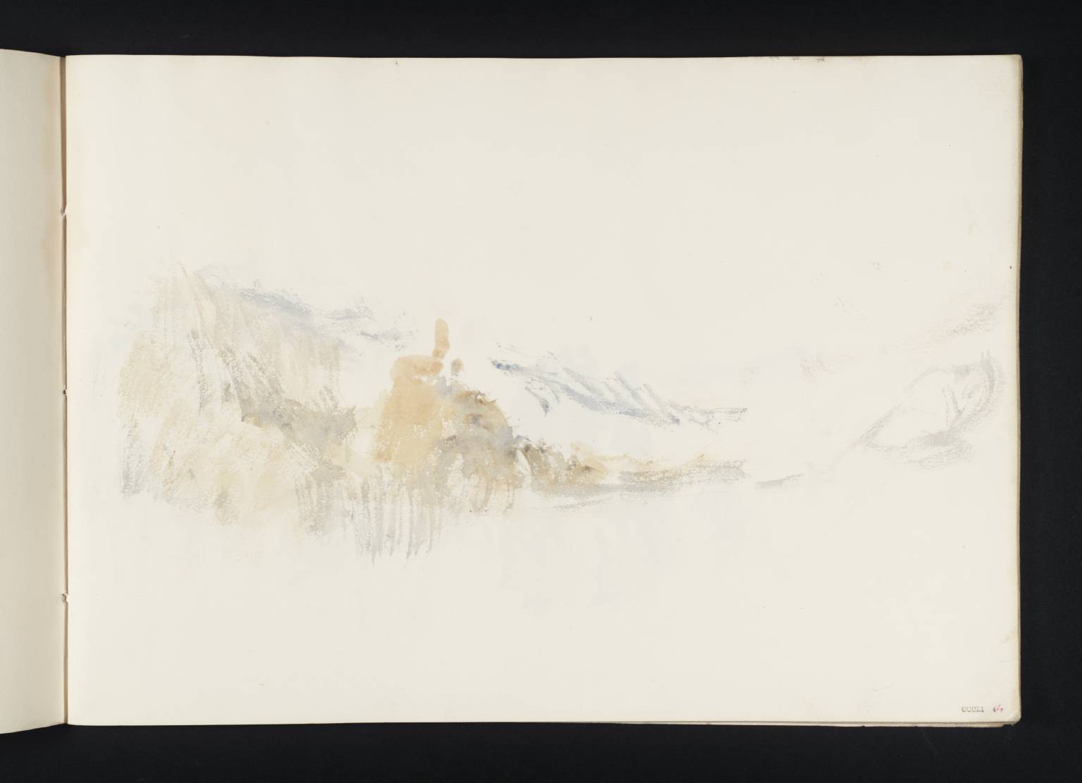 Castle on a Hill (?Burg Reichenberg)