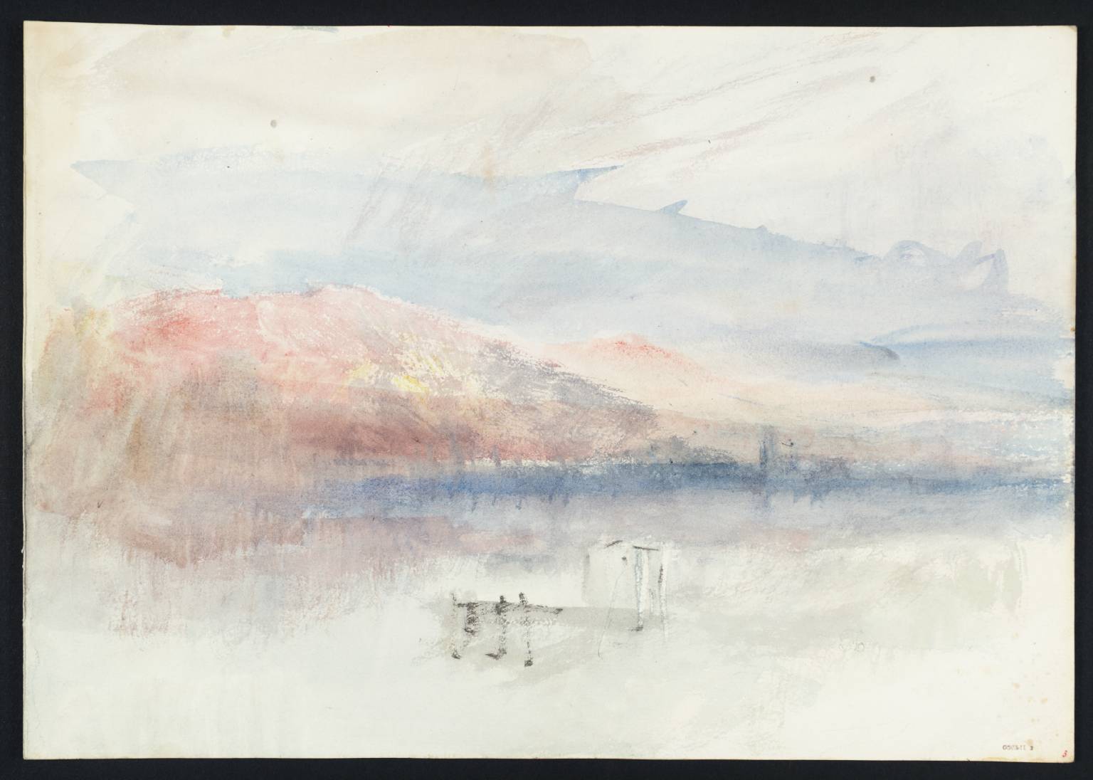 Hills, River and Boats