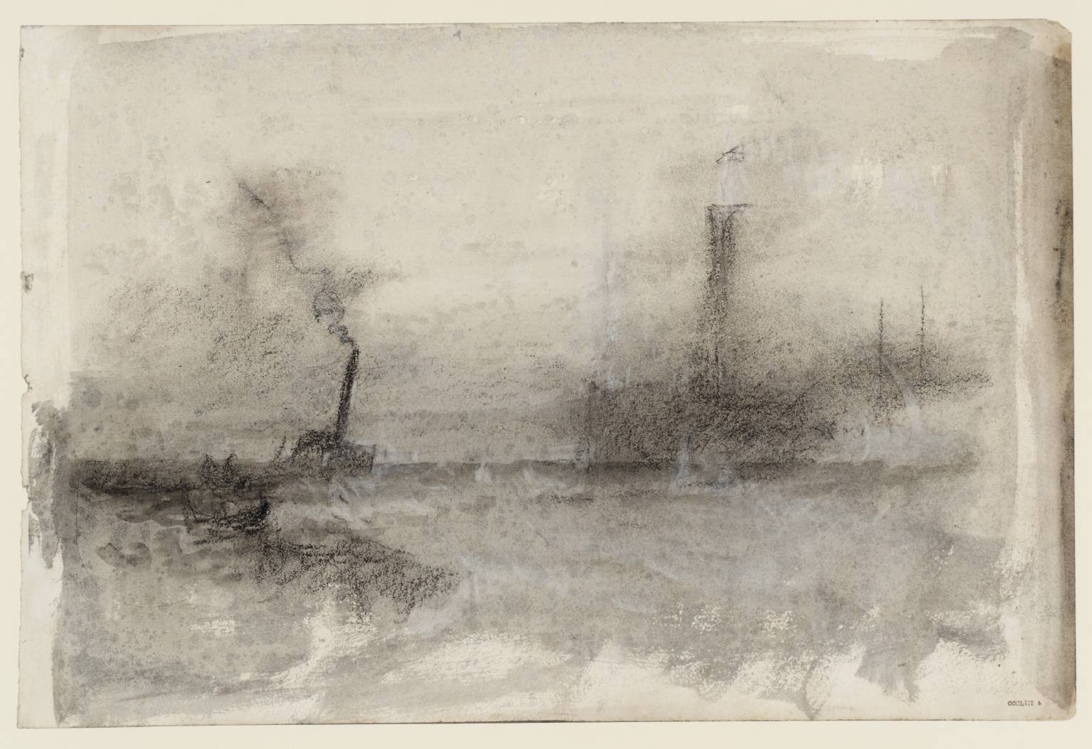 A Steamer Leaving Harbour