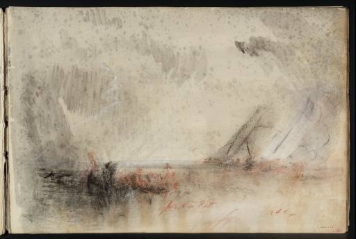 Joseph Mallord William Turner, ‘Whalers at Sea’ c.1845
