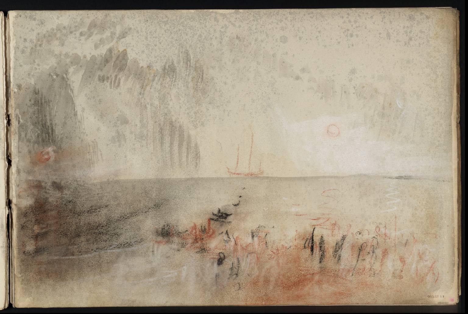 Sea Piece, with Figures in Foreground
