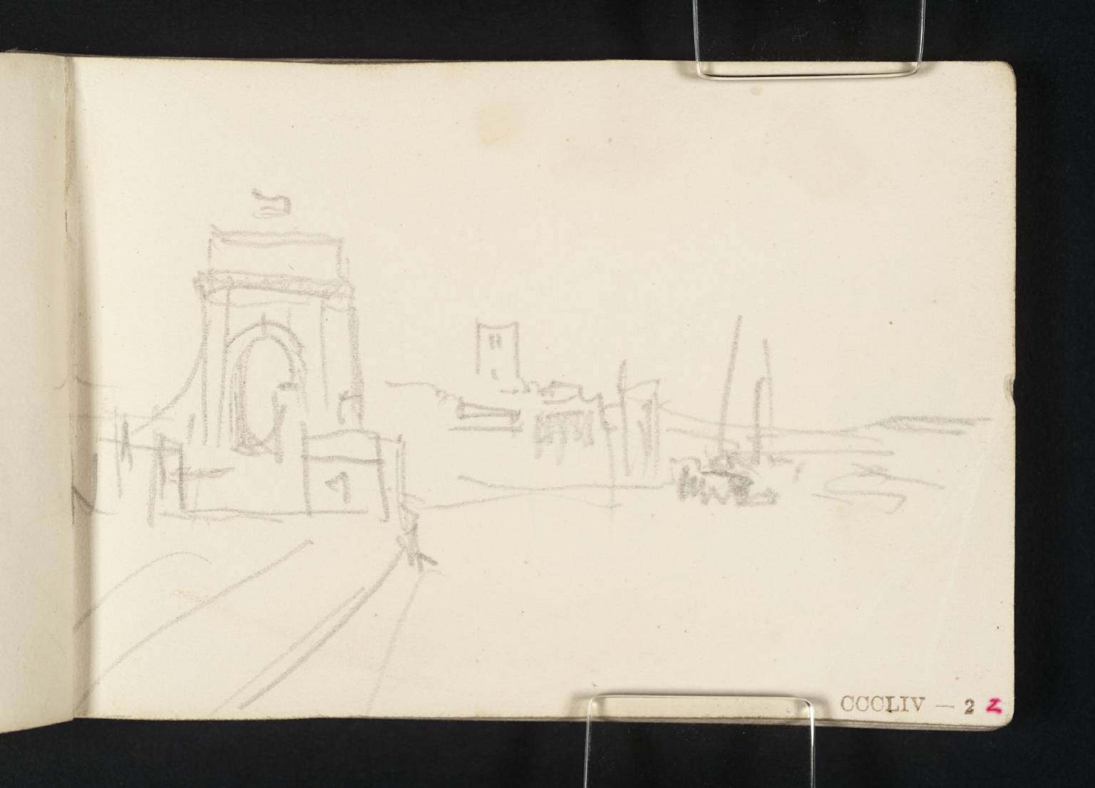 Monuments, or Entrance to Bridge