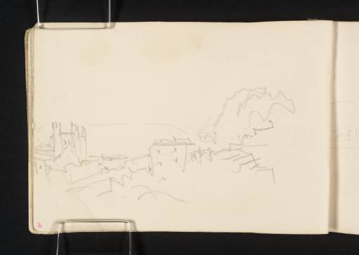 Joseph Mallord William Turner, ‘Lewes, with the Church of St John sub Castro’ 1845