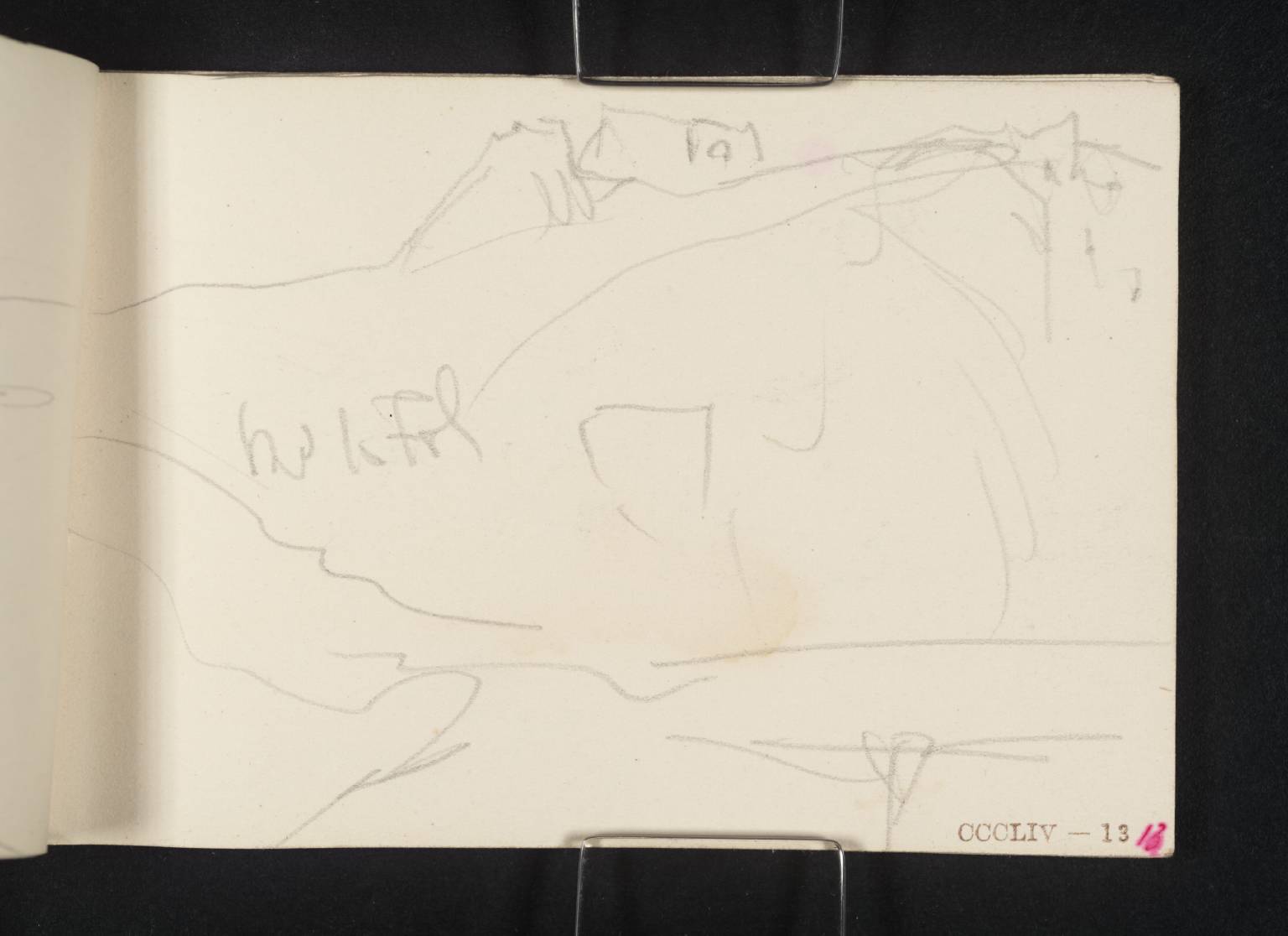 Road over Mountains. Rd to Fol. [Turner]