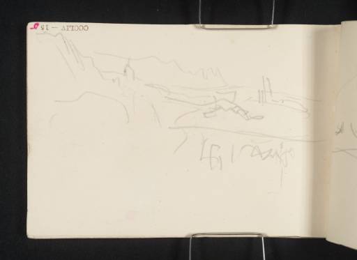 Joseph Mallord William Turner, ‘Cliffs and the Harbour, Folkestone’ 1845