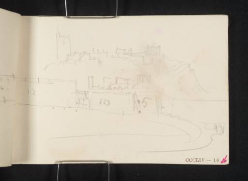 Joseph Mallord William Turner, ‘Folkestone Harbour’ 1845