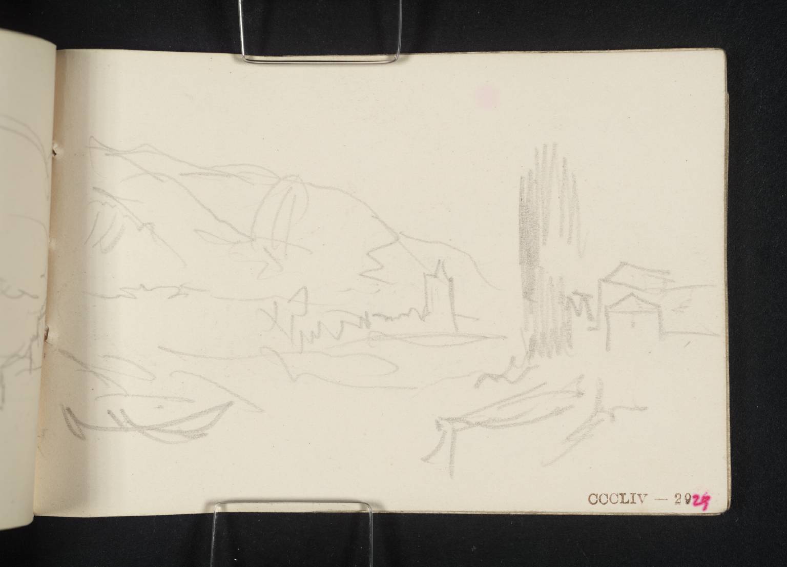River, with Buildings