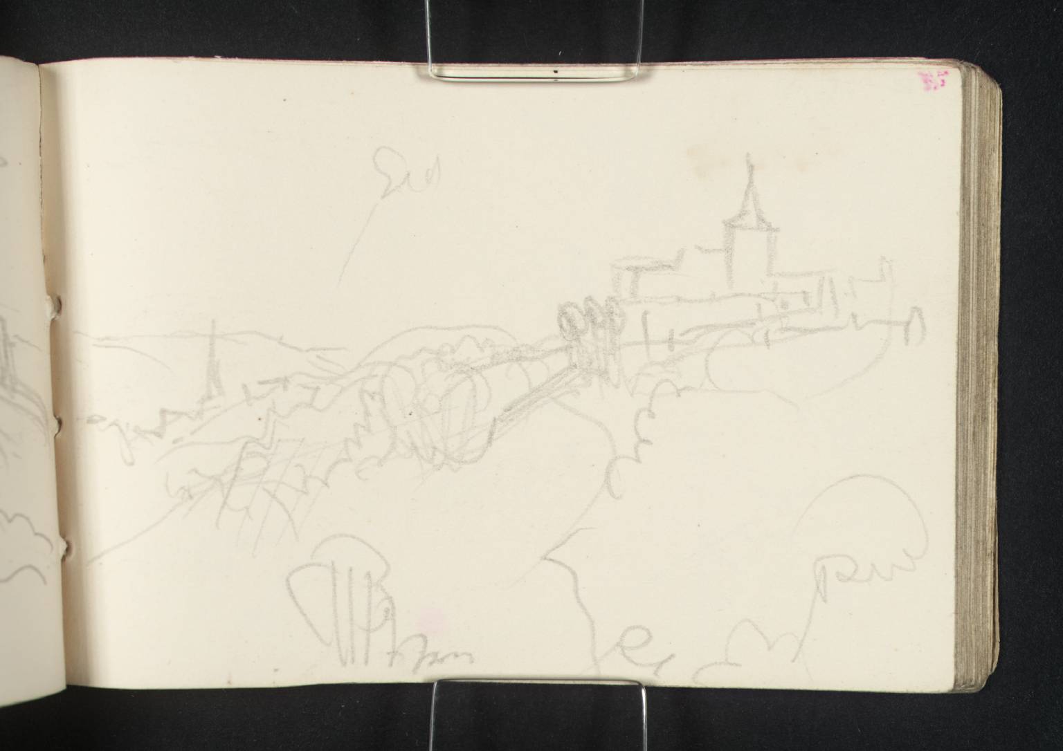 View, with Church, Etc., on Hill
