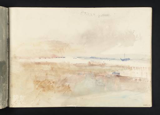 Joseph Mallord William Turner, ‘A River, Probably the Pent Stream at Folkestone’ 1845