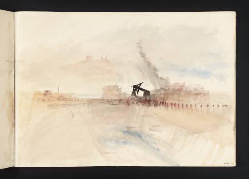 Joseph Mallord William Turner, ‘Folkestone Harbour’ 1845