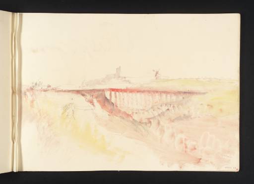 Joseph Mallord William Turner, ‘Folkestone, with Harbour Railway Viaduct’ 1845