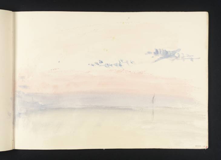 Joseph Mallord William Turner, ‘Twilight over the Sea, Probably at Folkestone’ 1845