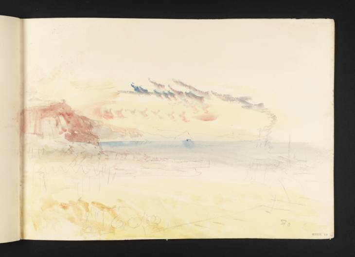 Joseph Mallord William Turner, ‘Folkestone Beach’ 1845