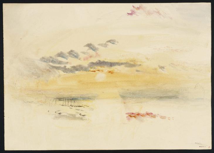 Joseph Mallord William Turner, ‘The Sun Reflected on the Sea ?near Boulogne’ 1845