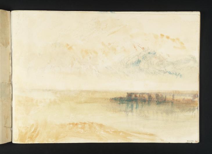 Joseph Mallord William Turner, ‘A Jetty, ?near Boulogne’ 1845