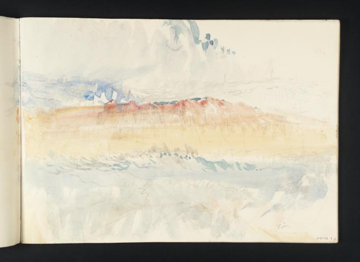 Joseph Mallord William Turner, ‘Cliffs at Wimereux’ 1845
