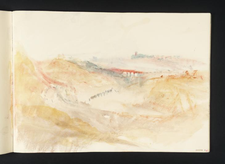 Joseph Mallord William Turner, ‘A Viaduct in a Valley ?near Boulogne’ 1845