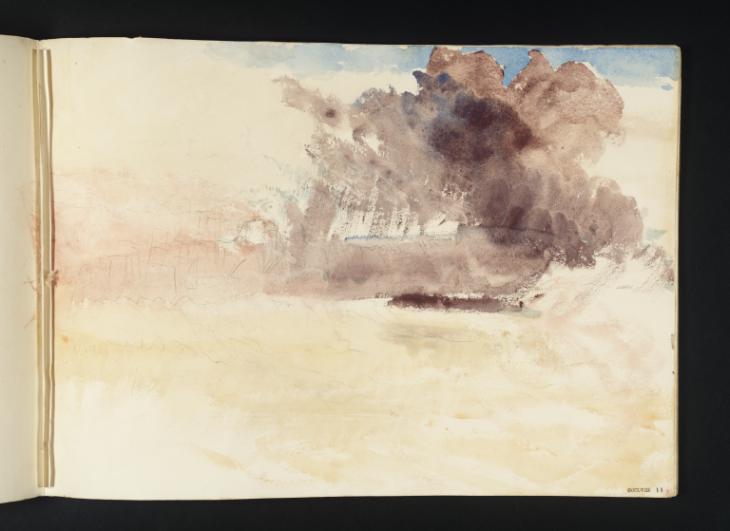 Joseph Mallord William Turner, ‘A Rain Cloud Breaking at Sea ?near Boulogne’ 1845