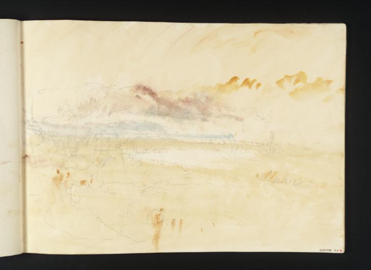 Joseph Mallord William Turner, ‘The Bathing Beach at Boulogne’ 1845