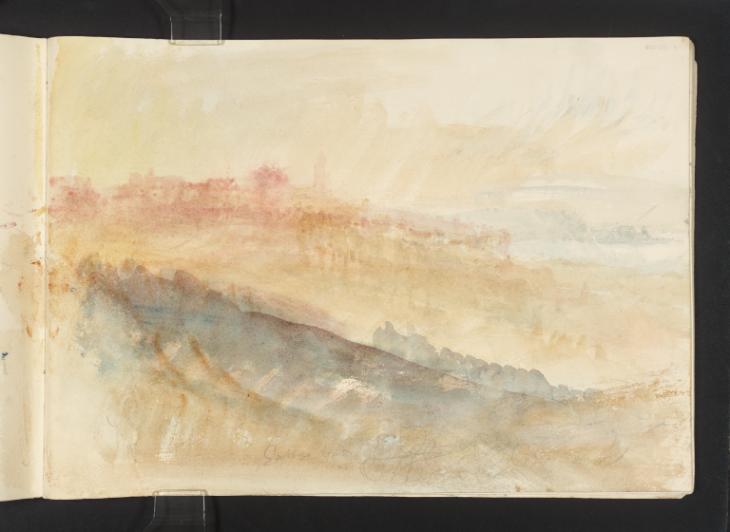 Joseph Mallord William Turner, ‘Boulogne from the North’ 1845