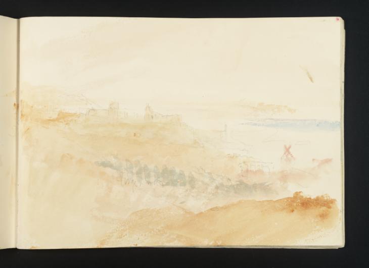 Joseph Mallord William Turner, ‘Boulogne and Harbour from the North’ 1845