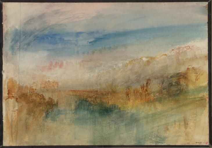 Joseph Mallord William Turner, ‘A Wooded Bank ?in Upper Normandy’ 1845