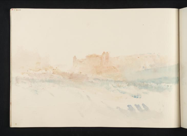 Joseph Mallord William Turner, ‘Dieppe Castle from the Sea’ 1845