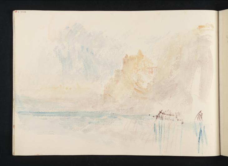Joseph Mallord William Turner, ‘Dieppe Castle from the East’ 1845