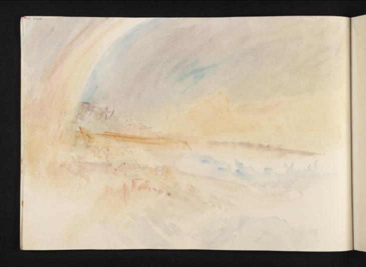 Joseph Mallord William Turner, ‘A Rainbow on the ?Normandy Coast’ 1845