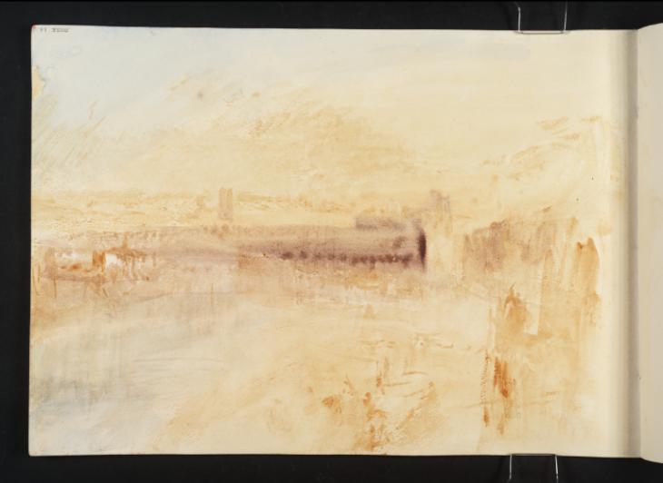 Joseph Mallord William Turner, ‘The Jetties ?at Dieppe’ 1845