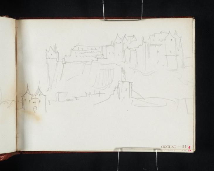 Joseph Mallord William Turner, ‘The Château de Dieppe and the Porte des Tourelles’ 1845