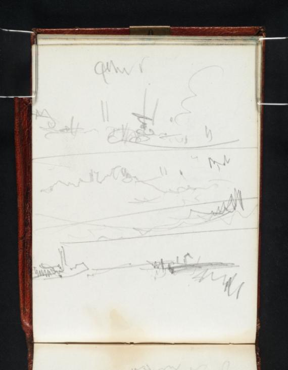 Joseph Mallord William Turner, ‘Studies on a Channel Coast’ 1845