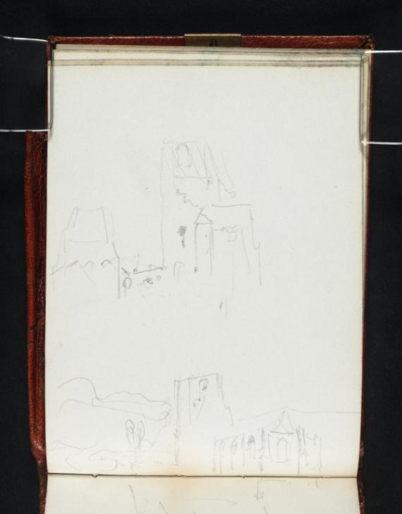 Joseph Mallord William Turner, ‘A Ruined Church, Perhaps near Dieppe’ 1845