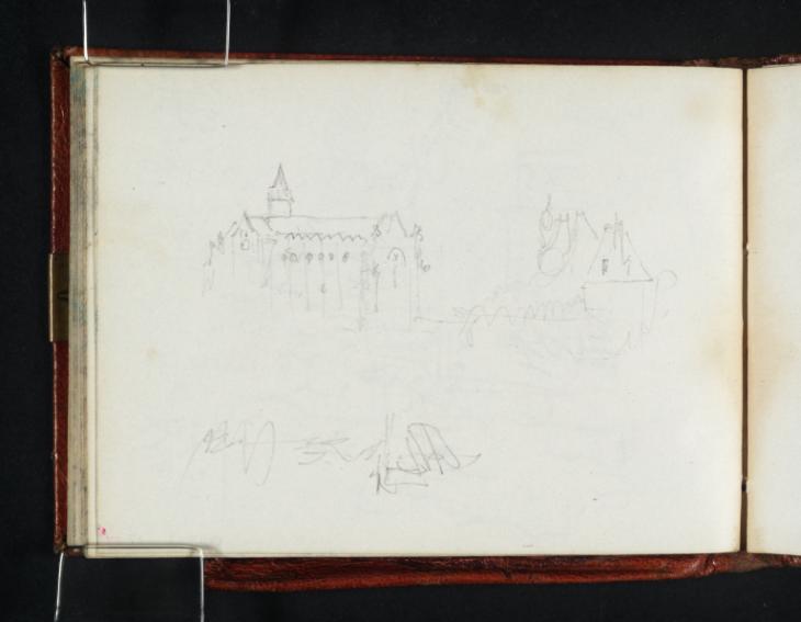 Joseph Mallord William Turner, ‘The Church of Notre-Dame and St-Laurent and the Château d'Eu, from the North’ 1845