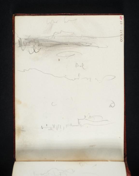 Joseph Mallord William Turner, ‘Views on the Channel Coast, ?Including Boulogne’ 1845