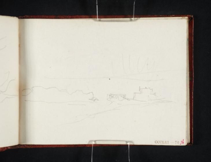 Joseph Mallord William Turner, ‘Buildings on a Channel Coast’ 1845