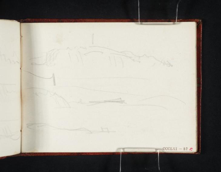 Joseph Mallord William Turner, ‘Cliffs on a Channel Coast’ 1845