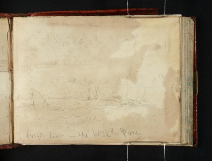 Joseph Mallord William Turner, ‘Sailing Boats near a Buoy: ?Study for 'The Wreck Buoy'’ 1845