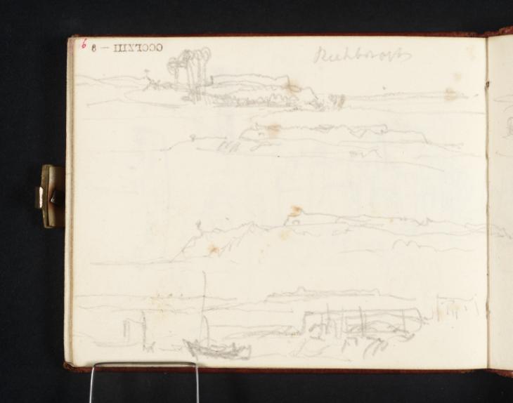 Joseph Mallord William Turner, ‘Views of the Ruins at Richborough’ c.1830
