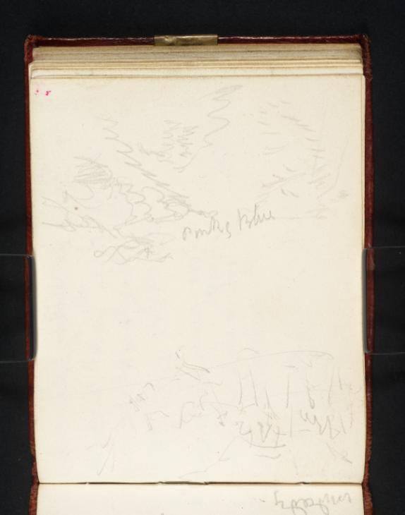 Joseph Mallord William Turner, ‘A Study of Clouds; ?A Landscape or Composition’ c.1830