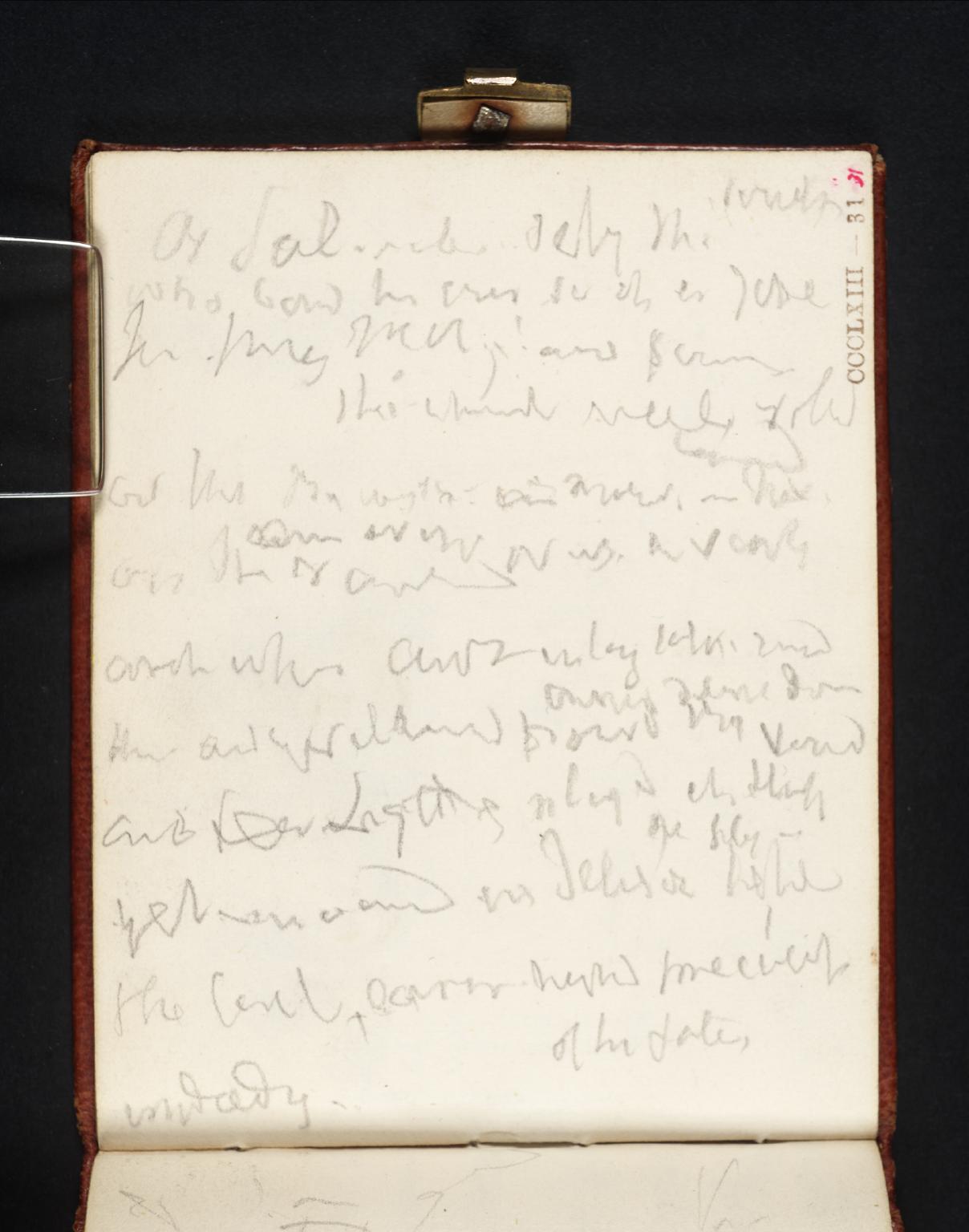 [inscriptions by Turner]