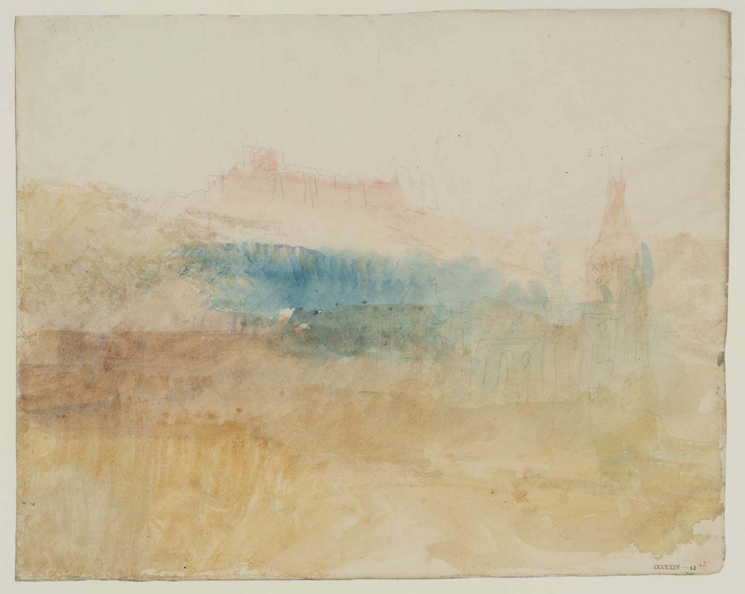 Ruined Castle on Hill