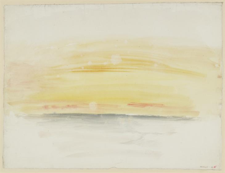 Joseph Mallord William Turner, ‘Sea and Sky’ c.1830-45
