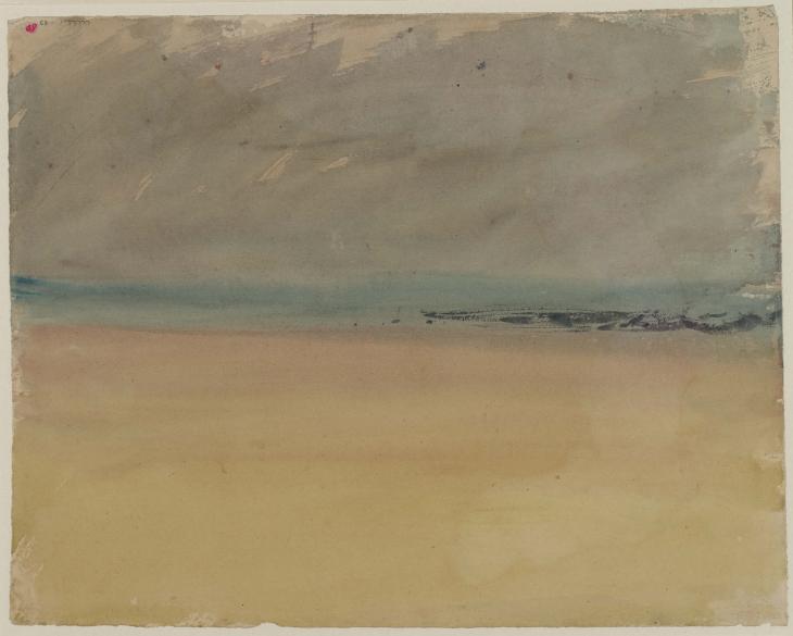 Joseph Mallord William Turner, ‘Beach’ c.1840