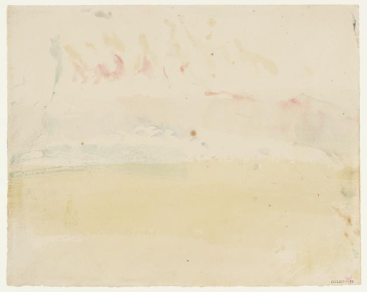 Joseph Mallord William Turner, ‘?Beach’ c.1830-45