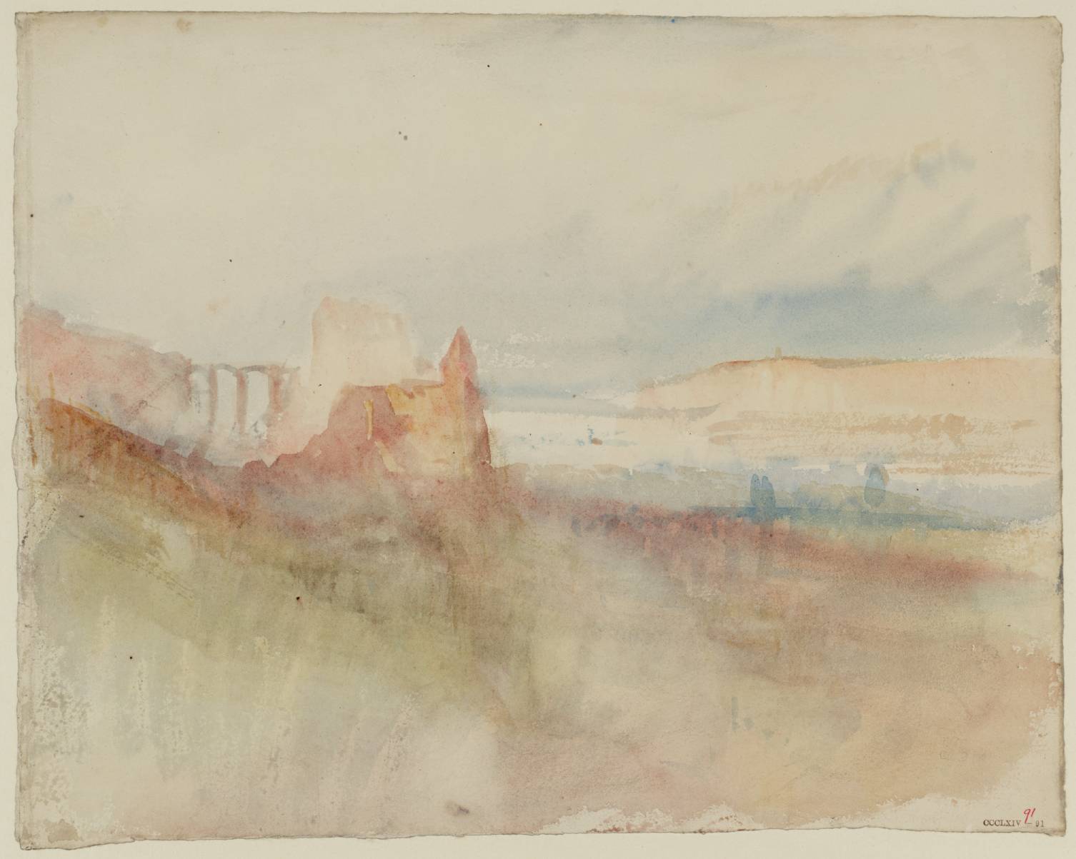 Church and Château near Dieppe